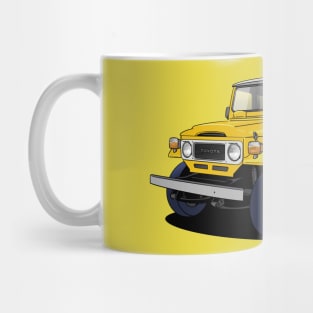 Toyota FJ Land Cruiser in Yellow Mug